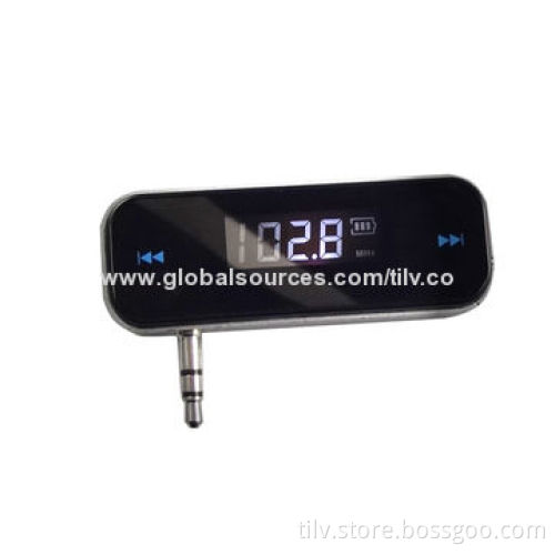 profional In-car Wireless LCD Handsfree 3.5mm Jack FM Transmitter